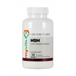 MSM Proszek 100 g Siarka organiczna Myvita