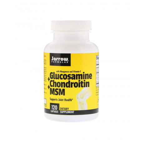 Glukozamina Chondroityna MSM (120 sgels) Jarrow Formulas
