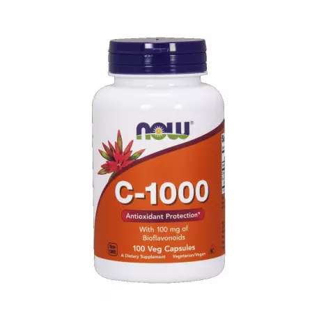 Witamina C-1000 + Bioflawonoidy + Rutyna (100 kaps) Now Foods