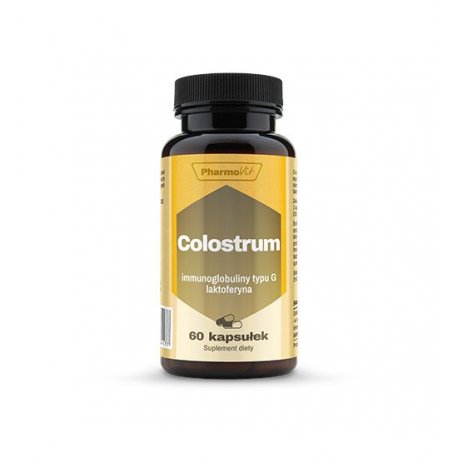 Colostrum Wołowe 400 mg 25% Immunoglobin (60 kaps) Pharmovit