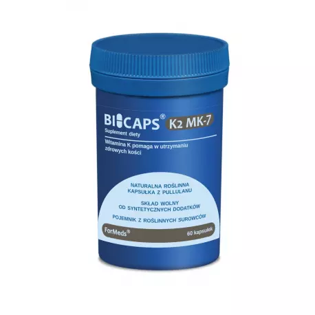 BICAPS Witamina K2 MK-7 200 mcg (60 kaps)  ForMeds