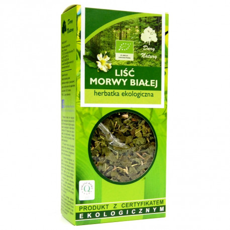 Morwa Biała Liść EKO 50 g Herbatka Dary Natury