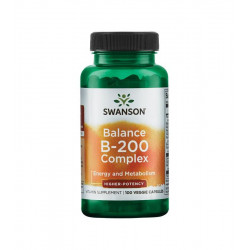 Balance B-200 (100kaps) Kompleks Witamin B Swanson