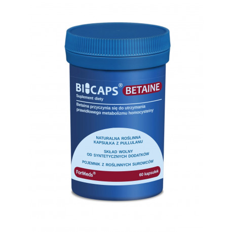 BICAPS Betaine Betaina HCL 660 mg (60 kaps) ForMeds
