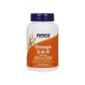 Omega 3-6-9 1000 mg Kwasy Tłuszczowe (100 sgels) Now Foods