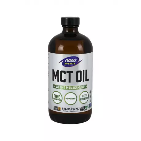 Olej MCT Pure 473 ml Dieta Ketogeniczna Low Carb Now Foods