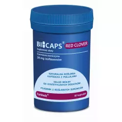 BICAPS Red Clover Czerwona koniczyna 24 mg Izoflawonów (60 kaps) ForMeds