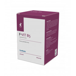 F-VIT Witamina B5 Kwas Pantotenowy 200 mg + Inulina Proszek 42 g (60 porcji) ForMeds