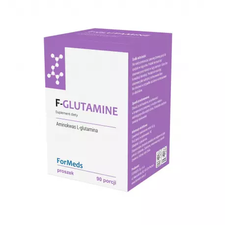 F-GLUTAMINE L-Glutamina Proszek 63 g (90 porcji) Aminokwasy ForMeds
