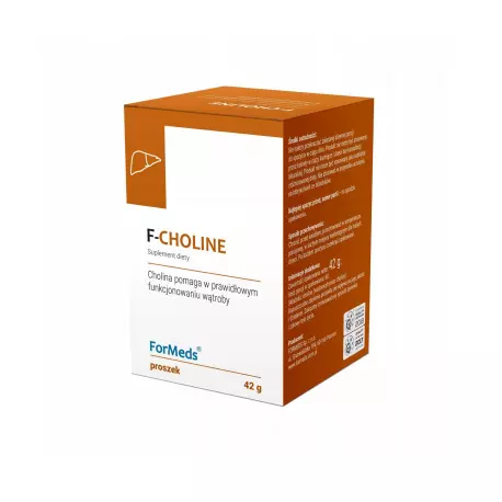 F-CHOLINE Cholina Witamina B4 Proszek 42 g (60 porcji) ForMeds