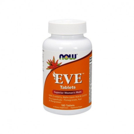 EVE Zestaw witamin dla Kobiet (180 tab) Now Foods