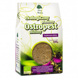Ostropest Plamisty Mielony EKO 200 g - Suplement Diety Dary Natury