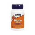 Biotin Biotyna 1000 mcg (100 kaps) Witamina B7 Now Foods