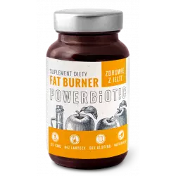 Powerbiotic Fat Burner Zdrowie z jelit Ocet Jabłkowy (60 kaps) Ecobiotics