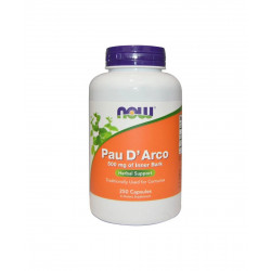 PAU D'ARCO Lapacho 500 mg (250 kaps) Now Foods