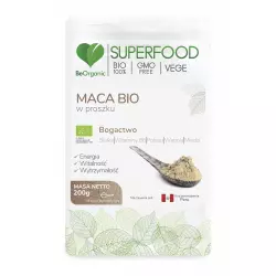 Maca Bio SuperFood Proszek 200 g BeOrganic