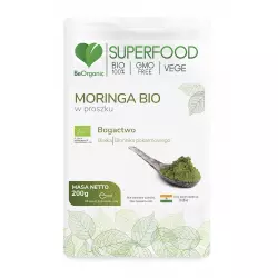 Moringa Bio SuperFood Proszek 200 g BeOrganic
