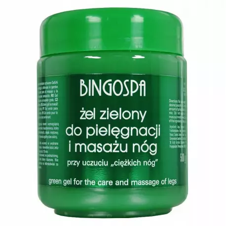 Bingo Gel Zielony do Masażu i Wcierania 500g BINGO 