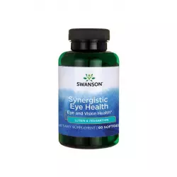 Luteina 20 mg + Zeaksantyna 2 mg (60 sg) Zdrowie Oczu Swanson