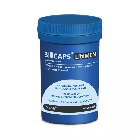 BICAPS Libimen Maca Buzdyganek Żeń-szeń Koreański (60 kaps) ForMeds