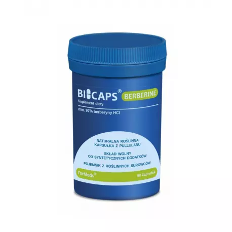 BICAPS Berberyna HCL 485 mg Berberine (60 kaps) ForMeds