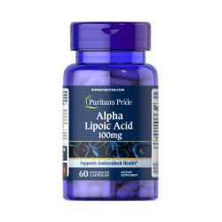 Kwas Alfa Liponowy ALA 300 mg (60 kaps) Puritan\'s Pride