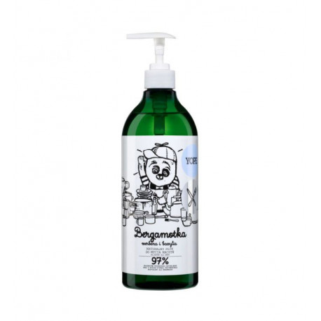 YOPE Naturalny Płyn Do Mycia Naczyń Bergamotka 750 ml
