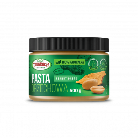 Pasta Orzechowa Arachidowa 100% Naturalna 500 g TARGROCH