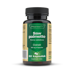 Saw Palmetto Palma Sabałowa 4:1 400 mg (60 kaps) Prostata Pharmovit
