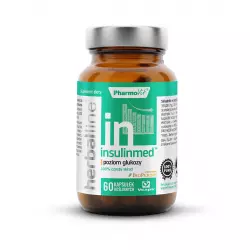 Insulinmed Poziom Glukozy Cukrzyca 5w1 (60 kaps) Herballine Pharmovit