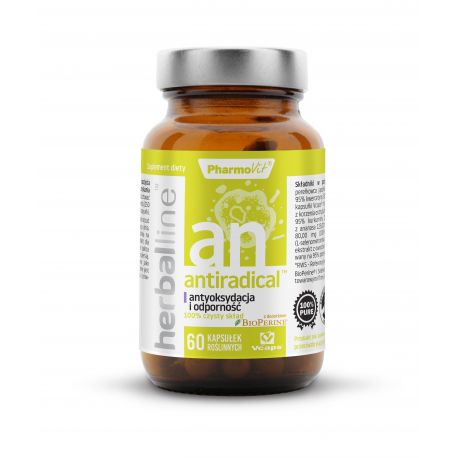 Antiradical Antyoksydanty Odporność 6w1 (60 kaps) Herballine Pharmovit