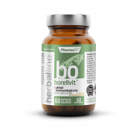 Borellvit Układ Immunologiczny 8w1 (60 kaps) Herballine Pharmovit