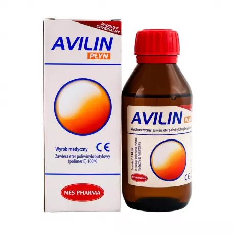 Avilin Płyn 110 ml Wyrób Medyczny Nes Pharma