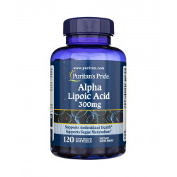 Kwas Alfa Liponowy ALA 300 mg (120 kaps) Puritan's Pride