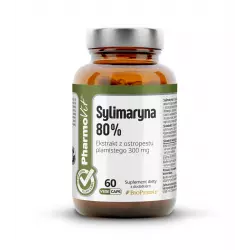 Sylimaryna 80% Ekstrakt z Ostropestu Plamistego 300 mg (60 kaps) CLEAN Pharmovit