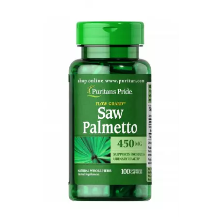 SAW PALMETTO 450 mg (100 kaps) Palma Sabałowa Puritan's Pride