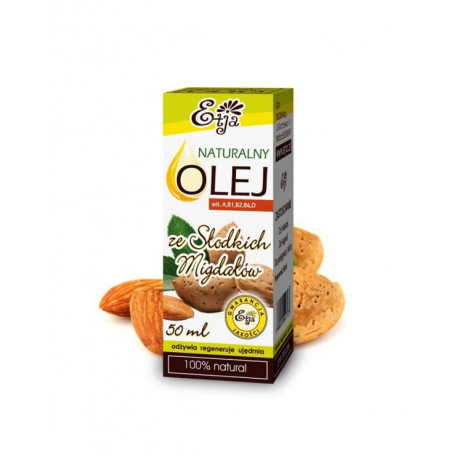 Olej Ze Słodkich Migdałów Naturalny 100%  50ml Etja