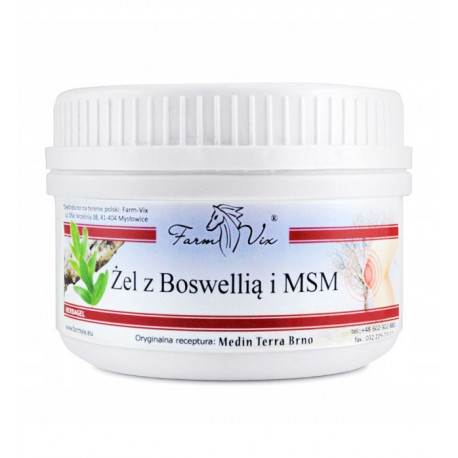 Żel z Boswellią i MSM 350 g Farm-Vix