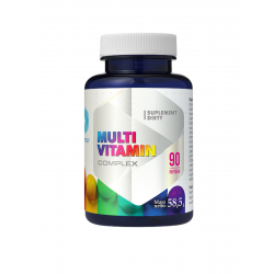 MultiVitamin Complex Witaminy i Minerały Kompleks (90 kaps) Hepatica