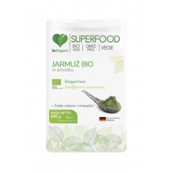 Jarmuż Bio SuperFood Proszek 200 g BeOrganic