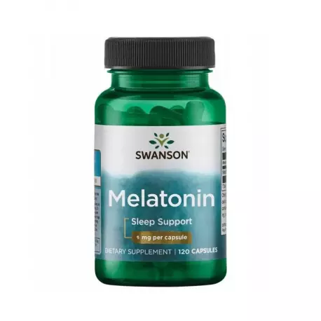 Melatonina 1mg (120kaps)  SWANSON