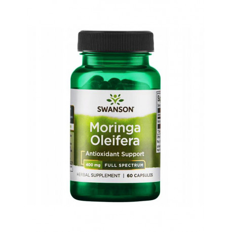 Moringa Oleifera 400 mg (60 kaps) Swanson
