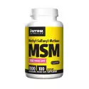 MSM Siarka Organiczna 1000 mg OptiMSM Metylosulfonylometan (100 kaps) Jarrow Formulas
