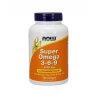 Super Omega 3-6-9 1200 mg Kwasy Tłuszczowe (180 sgels) Now Foods