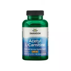L-Karnityna Acetyl L-Carnitine 500 mg (100 kaps) Metabolizm Swanson