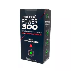 ImmunoX POWER 300 Cynk + Witamina C + Witamina D3 (14 saszetek) Biofarmacja