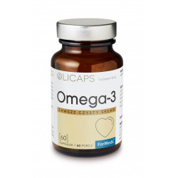 Fish Omega 3 Forte Kwasy EPA 500 mg i DHA 250 mg (90 kaps) Aliness 