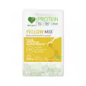 Białko Roślinne BIO Yellow Mix 74% Protein (Groch, Ryż Brązowy, Konopia) Aminokwasy 250 g VEGE BeOrganic