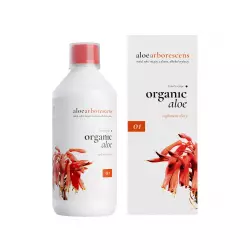 Aloe Arborescens 01 Aloes Drzewiasty Organic 500 ml Przepis Mnicha Organic Life