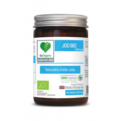 Jod Bio 150 mcg Naturalne źródło Jodu (100 tab) BeOrganic